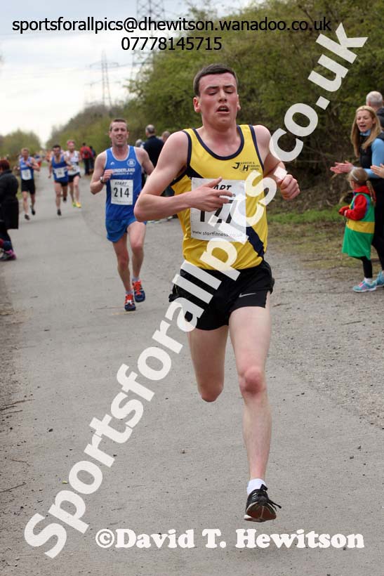 Wallsend Terry O'Gara Memorial 5k. Photo: David T. Hewitson/Sports for All Pics